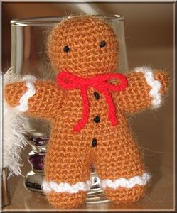 déco de noel au crochet : personnage en pain d'épice 42268934_p