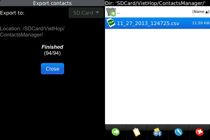 Contacts Manager v1.1.6 3b520fe64f8d2831