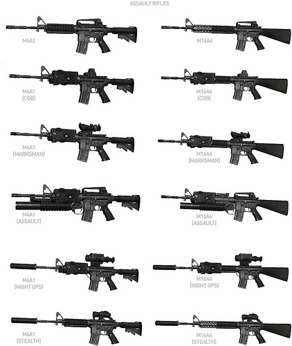 COLT M4A1 Carabine ALL ATTACHEMENTS 8c69862bddb0324c