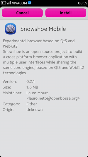 Snowshoe Qt5 Web Browser 0.2.1 6eb8aff1fa853862