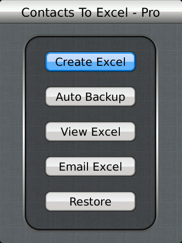 Contacts To Excel Professional v2.0 8d69bfd8808e940b