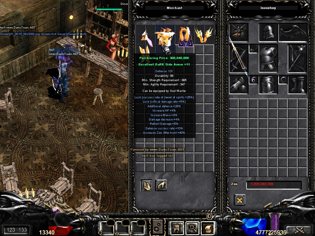 DarksTeam MuServer 97d99i Beta 34.7 - Marry, Quest System & Sky Event! 9b3078ae147fc09b