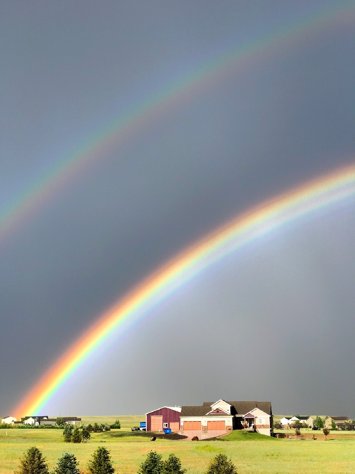 Strange and mysterious sky phenomena Twinned-rainbow-2