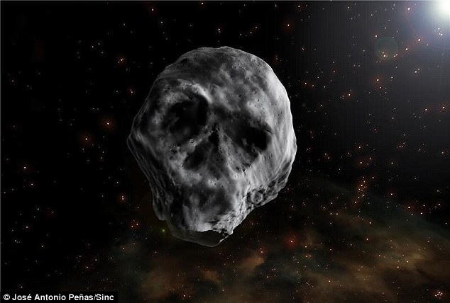 Skull-shaped asteroid RETURN: Massive space rock to fly by earth again this fall Return-of-skull-shaped-asteroid-2