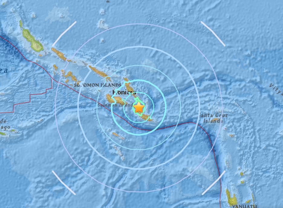 Strong M6.5 earthquake hits Solomon Islands M6.6-earthquake-solomon-islands-september-9-2018