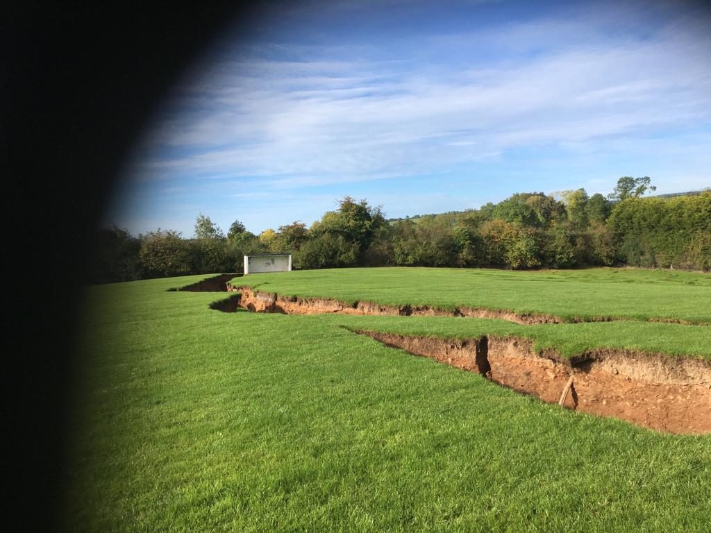 100 children evacuated from school as giant cracks and sinkhole fissure the ground in Ireland Crack-sinkhole-ireland-school-1-1024x768