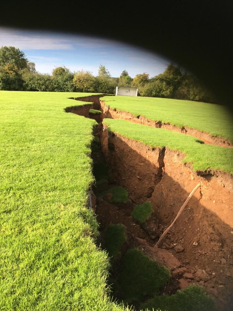 100 children evacuated from school as giant cracks and sinkhole fissure the ground in Ireland Crack-sinkhole-ireland-school-768x1024