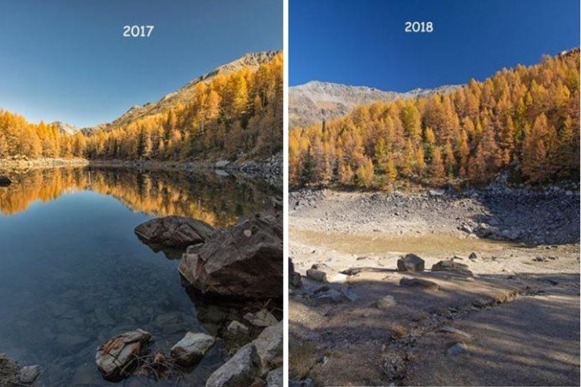 Alpine lake mysteriously disappears in Italy Lake-disappears-italy-alps-1