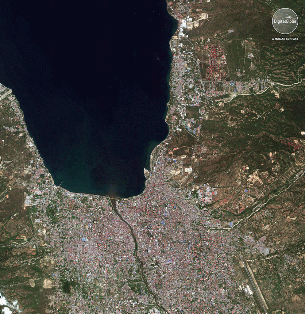 Here’s what the affected area in Indonesia looked like before and after the earthquake struck Sulawesi-earthquake-before-after-gif-2-994x1024