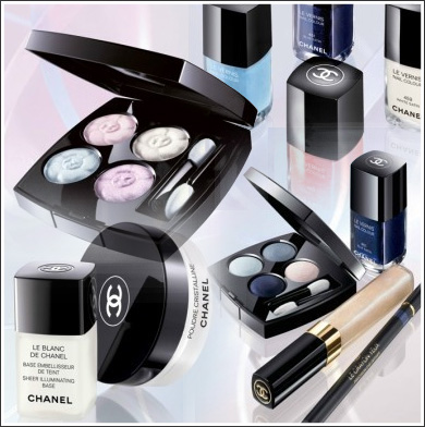 انواع المكياج بالصور2009 Chanel-spring-makeup