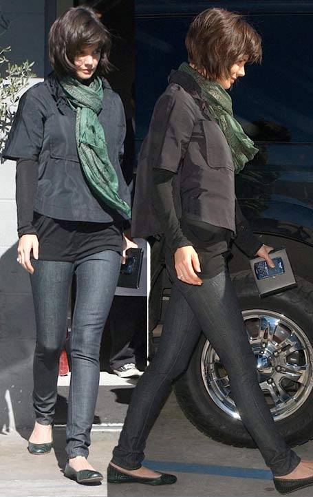 بنطلون سكيني Katie-holmes-skinny-jeans