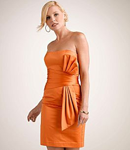 TURUNCU ELBİSELER Orange-dress-2