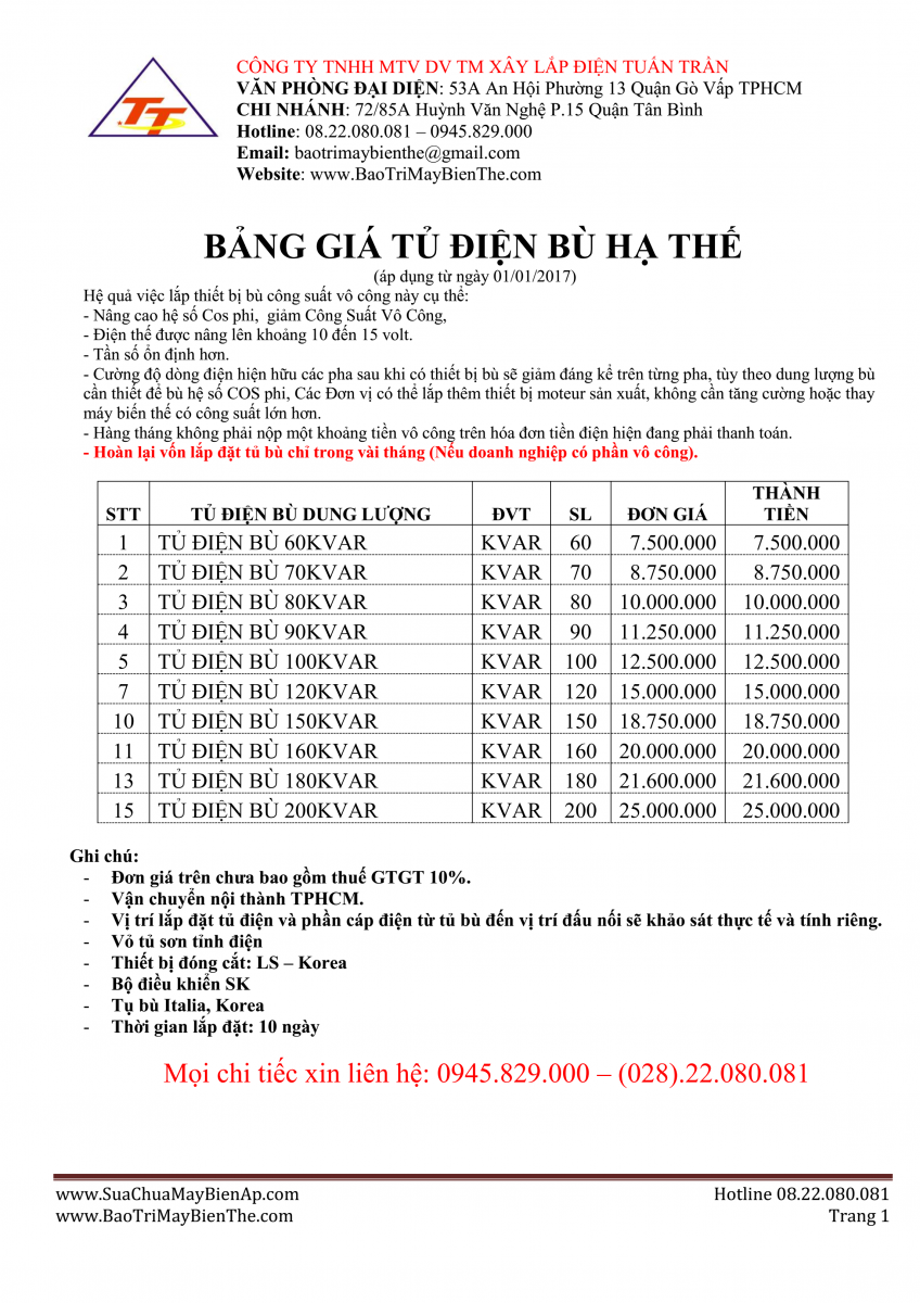 Dịch vụ cung cấp lắp đặt tủ điện bù - bảng giá tủ điện bù hạ thế 2_%20bang%20gia%20tu%20dien%20bu%20ha%20the%20%281-2017%29