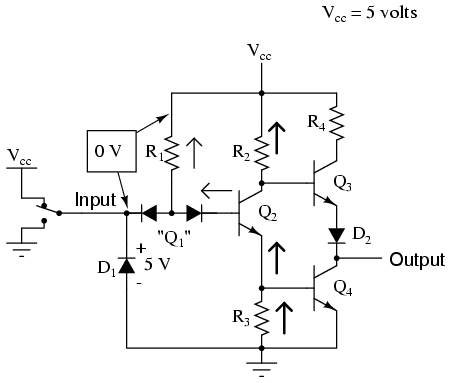 Not - Logic gate 04076