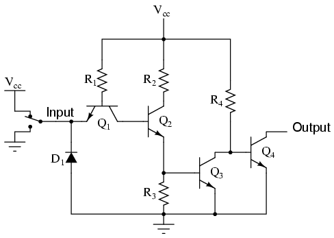 The "buffer"Logic gate 04090