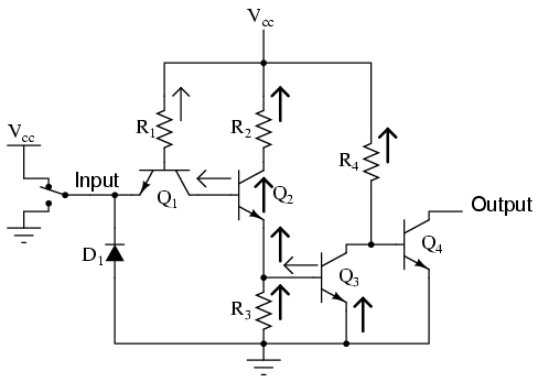 The "buffer"Logic gate 04091