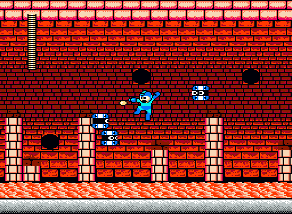 [décor] La lave Megaman-heatman