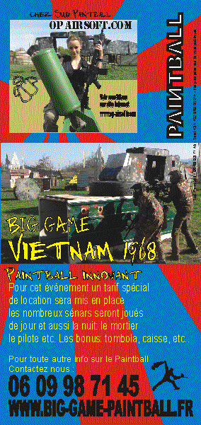 Rapport de mission - Big Game Vietnam 1968 - 8,9&10 mais 2009 Perpignan Big_tract_paintball2