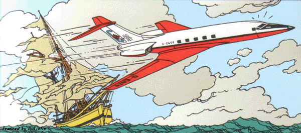 "TINTIN"=Boastfully Proud EXPERT on PLANE CRASHES. - Page 2 Carreidas-plane