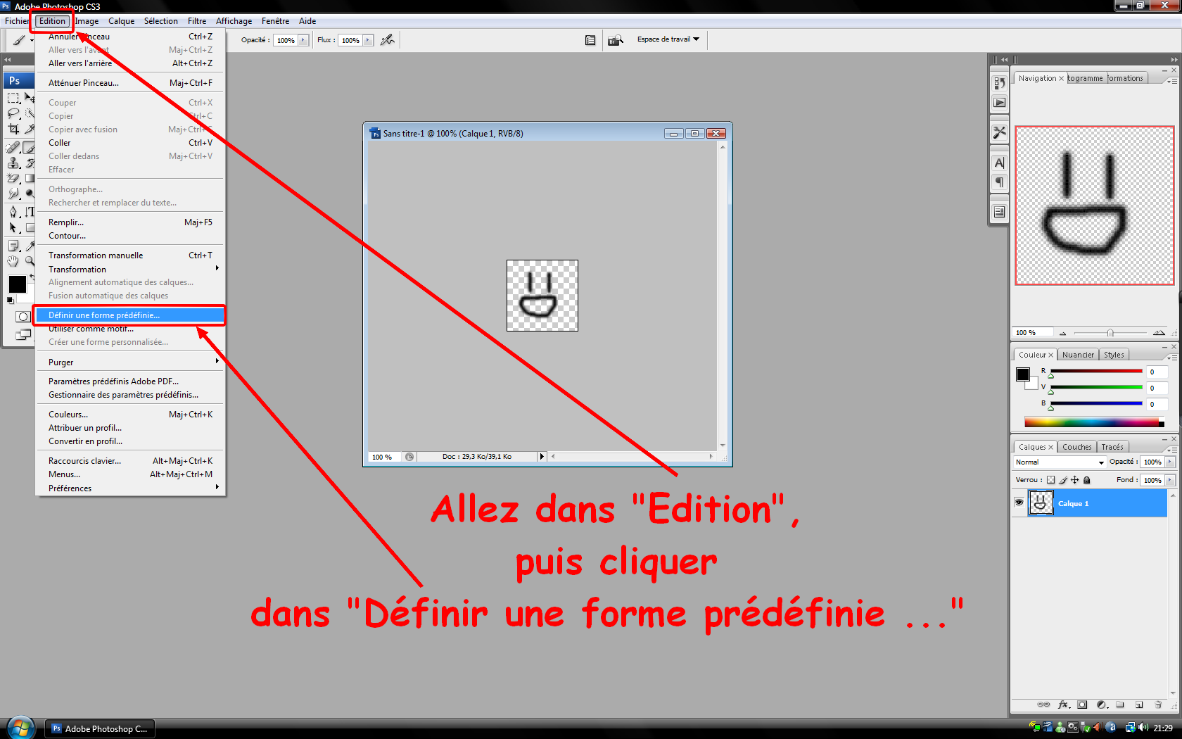 [Tuto Photoshop] Créer un brush perso 5