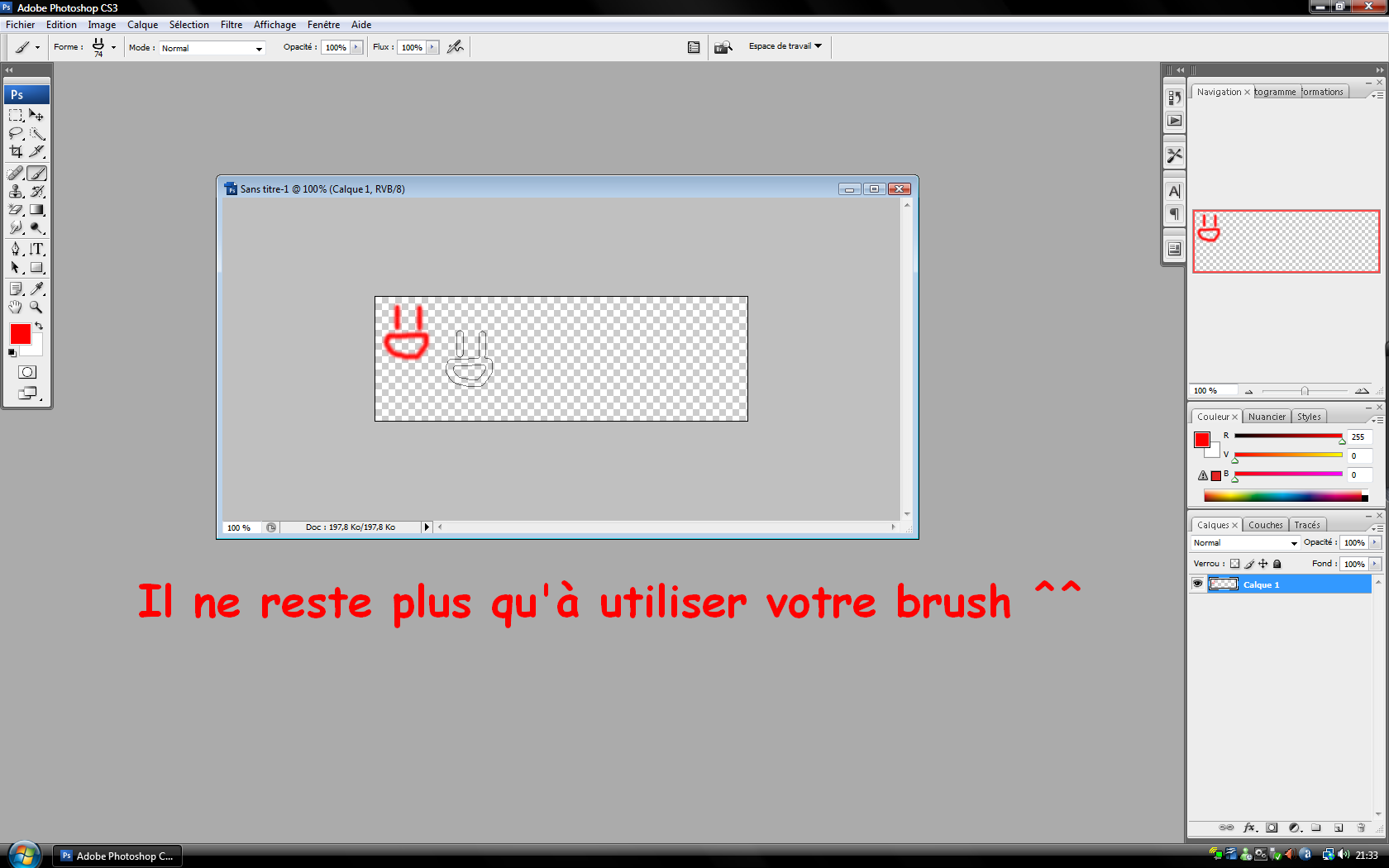 [Tuto Photoshop] Créer un brush perso 8