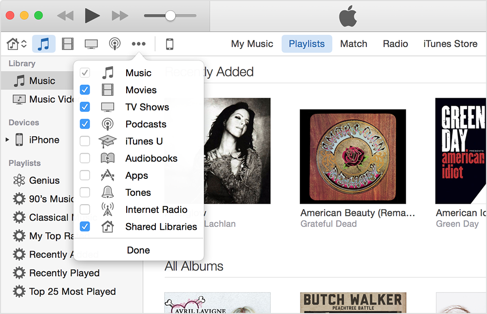 iTunes 12.0.1 Itunes12_media_switcher