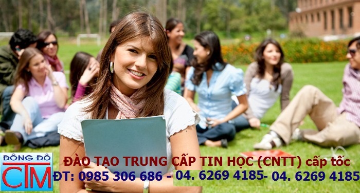 Tuyển sinh, du học: Học trung cấp công nghệ thông tin (Tin học) học nhanh ngoài giờ  Daotaotrungcaptinhocbuoitoi