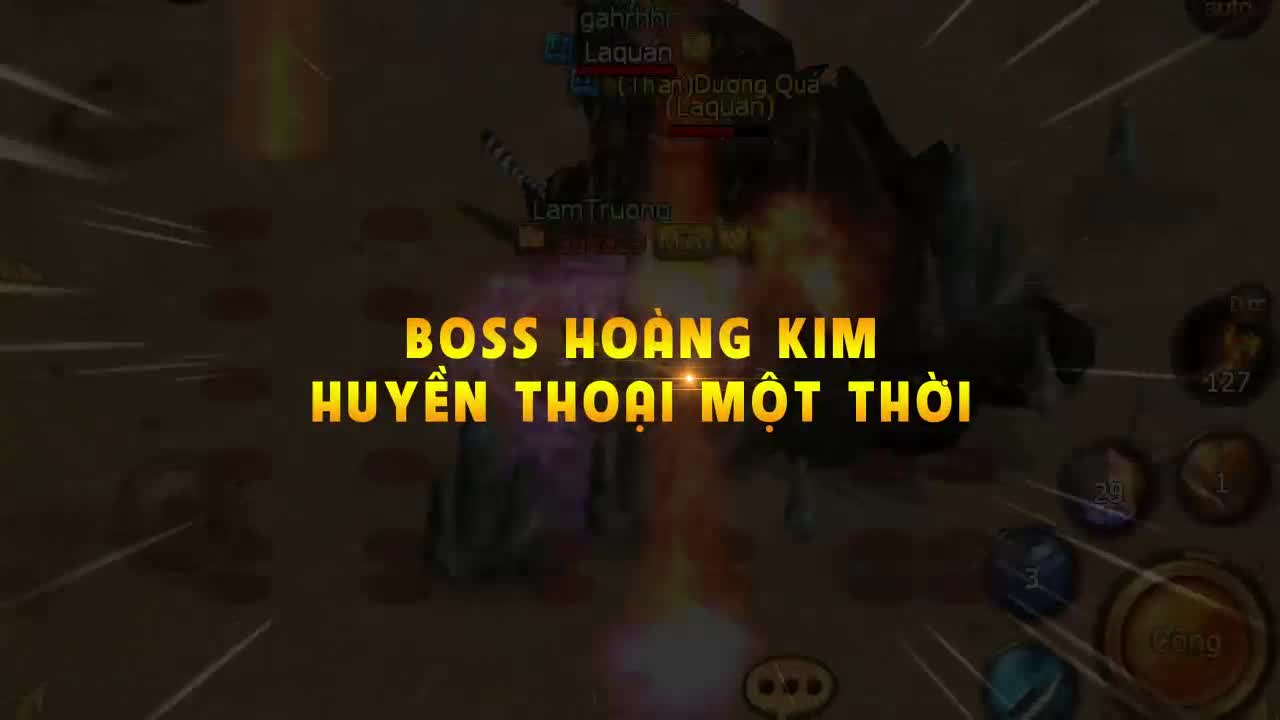 █Kiếm thế Cát Tư Hãn open: 10h00 sáng CN  ngày 4/2/18 –  Miễn phí sét Hoàng Kim   Boos