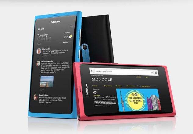 Three Colors of Nokia N9 Nokia N9 Product Launch   Packed with Meego, 1GHz CPU, 1GB RAM, 8MP & More Specs!