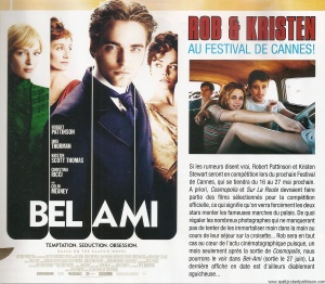 Robsten, Bel Ami, On the Road, Twilight y Cosmopolis en la revista ‘One’ (Francia) – Transcripción de los artículos AapflUSR