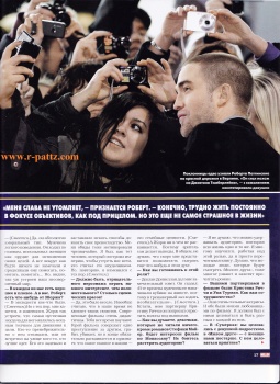 Scans HQ: Robert Pattinson en revista “Hola” – Rusia AatodLwE