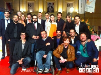 Sur le tapis rouge du Festival de Málaga | En la alfombra roja del Festival de Málaga Abcc32lX