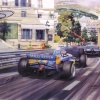 Racing Cars Art Painting AbfFUS1b