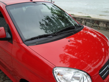 Detalhe exterior Kia Picanto Vermelho AbgYLwxl