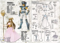 Pegasus Seiya New Bronze Cloth ~Broken Version~ & Saori Kido "Athena" ~ Original Color Edition ~ AbiMO2VC