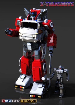 [Masterpiece Tiers] X-TRANSBOTS MX-VII TIRADOR aka ARTFIRE - Sortie ??? Sq4dlIC6