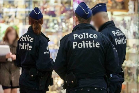 تداعيات أحداث باريس الأخيرة Policebelgique_756822809