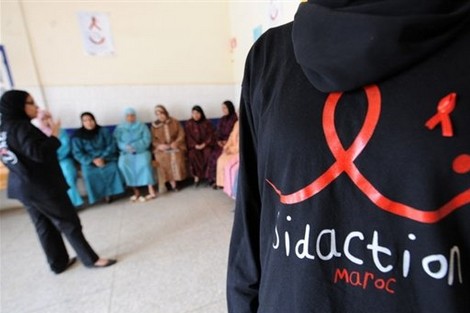 مسيرة بالرباط في اليوم العالمي للسيدا: Sidactionnew_668290414