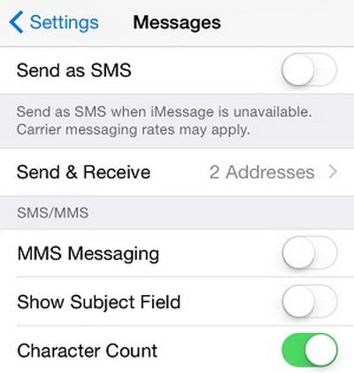 Sửa lỗi iMessenger không gửi được tin nhắn trên iPhone/iPad Khac-phuc-loi-imessage-1