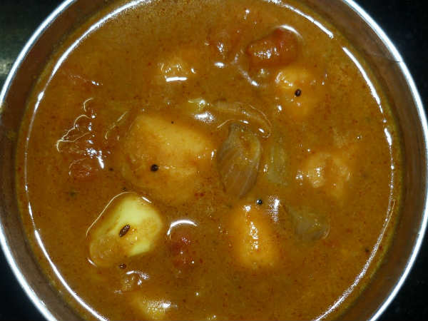 பூண்டு கத்தரிக்காய் புளிக்குழம்பு 03-garlicbrinjalcurry