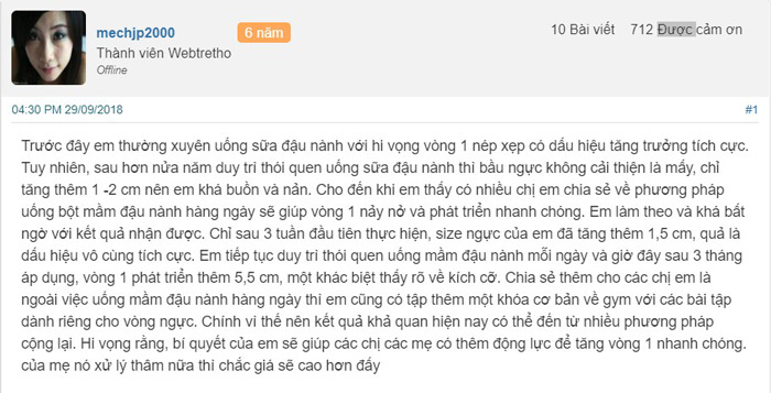 Uống mầm đậu nành có tăng vòng 1 không? Chị em nên tìm hiểu Uong-bot-dau-nanh-1