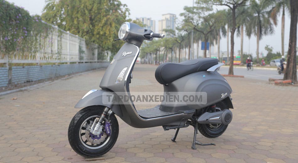 Đăng tin bán xe: Xe máy điện sở hữu nhiều ưu điểm vượt trội Vespa-roma-ghi-them