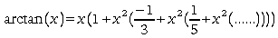 Exercices: Approximations numériques de e, Pi, Sqrt(2) Arctan2