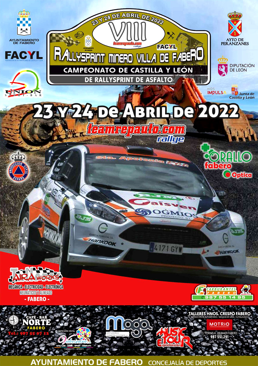 Campeonatos Regionales 2022: Información y novedades - Página 3 Cartel-rally-fabero-2022