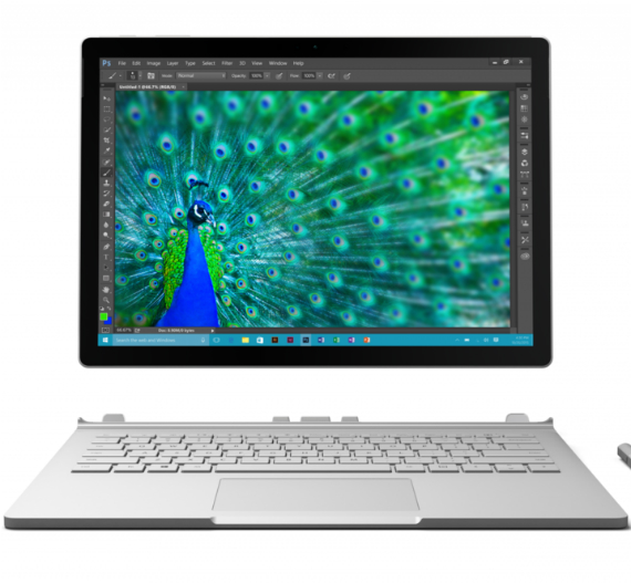 Microsoft Surface Book 2: Ιούνιο με οθόνη 4K και USB Type-C; Microsoft-Surface-Book-01-570