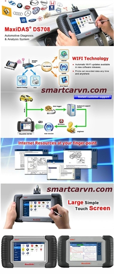 Cần bán máy chẩn đoán lỗi ô tô MaxiDAS DS708 A
