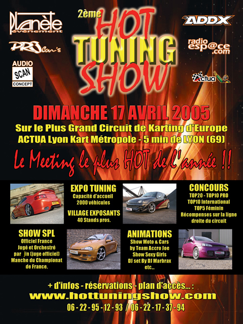 Hot Tuning Show 2005, Dimanche 17 Avril 2005 Addx