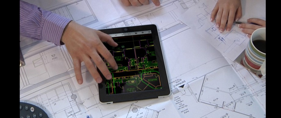 AutoCAD para iPhone y para iPad gratis AutoCAD-WS-en-el-iPad-920x387