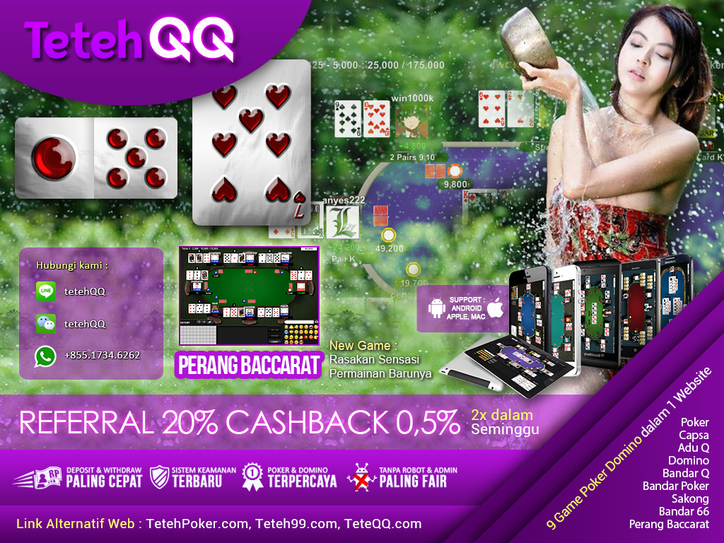 JUDI - TetehQQ Agen Judi Perang Baccarat Online Terpercaya TetehQQ-Agen-Judi-Perang-Baccarat-Online-Terpercaya