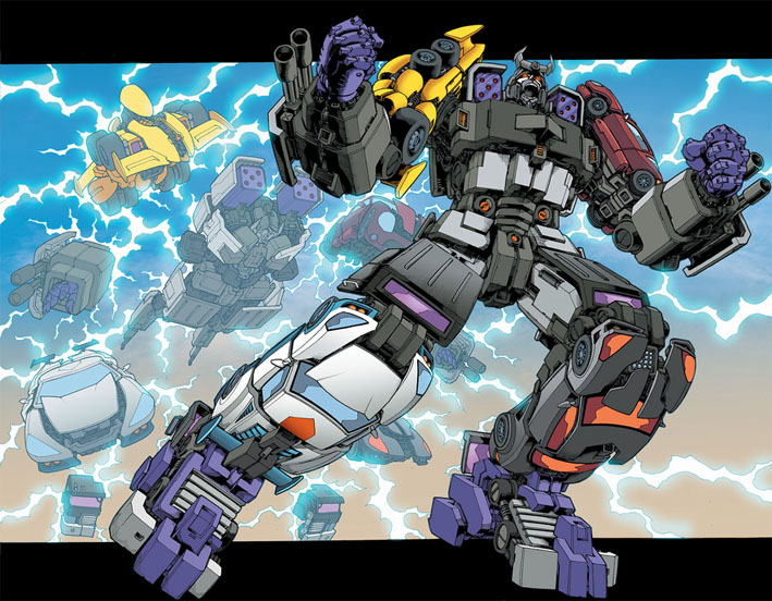 [TransFormMission] Produit Tiers - M-01 à M-05 Havoc - aka Menasor/Menaseur des BD IDW - Page 3 EnemiesoftheSystem_menasor